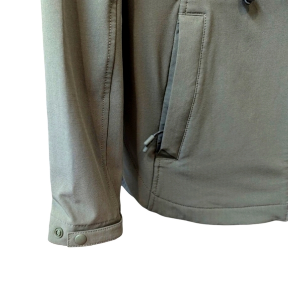 LL Bean Bradbury Stretch Women's Weather Resistant Light Green Parka Jacket (XS) - Picture 7 of 8